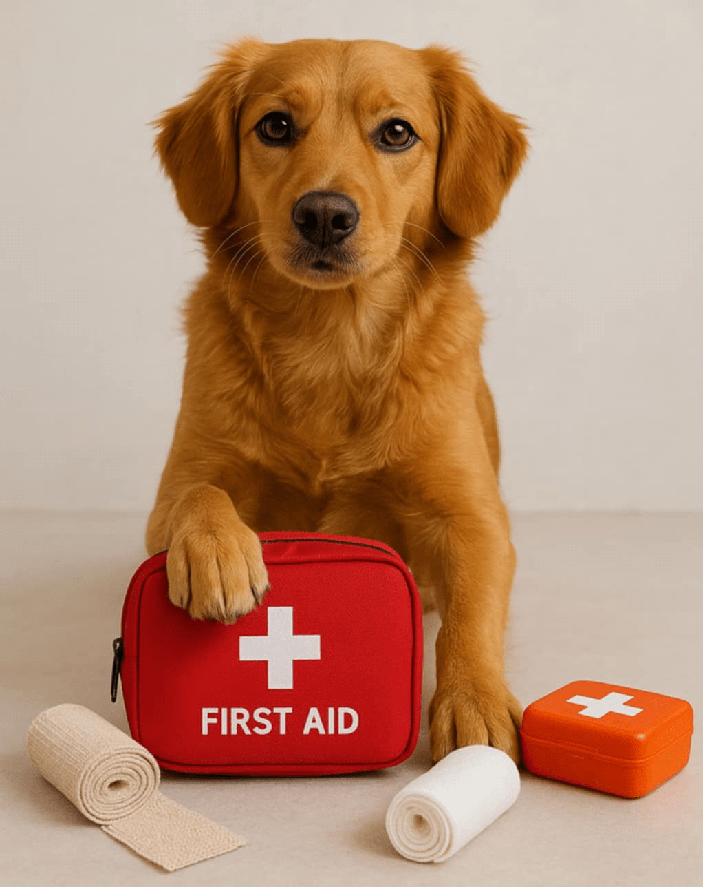 Kaj potrebujemo za prvo pomoč pri psu 🐕